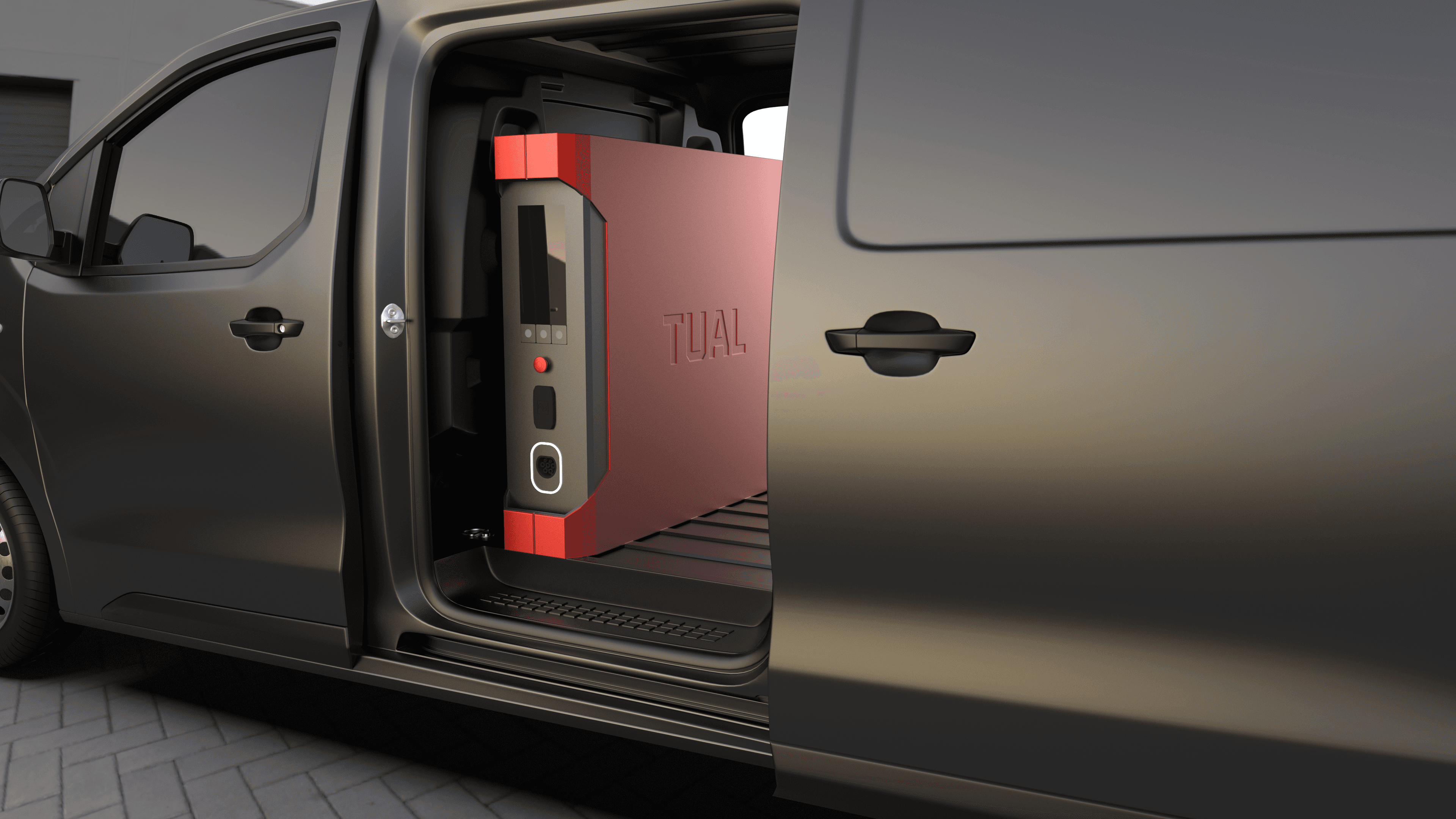 TUAL charging stations